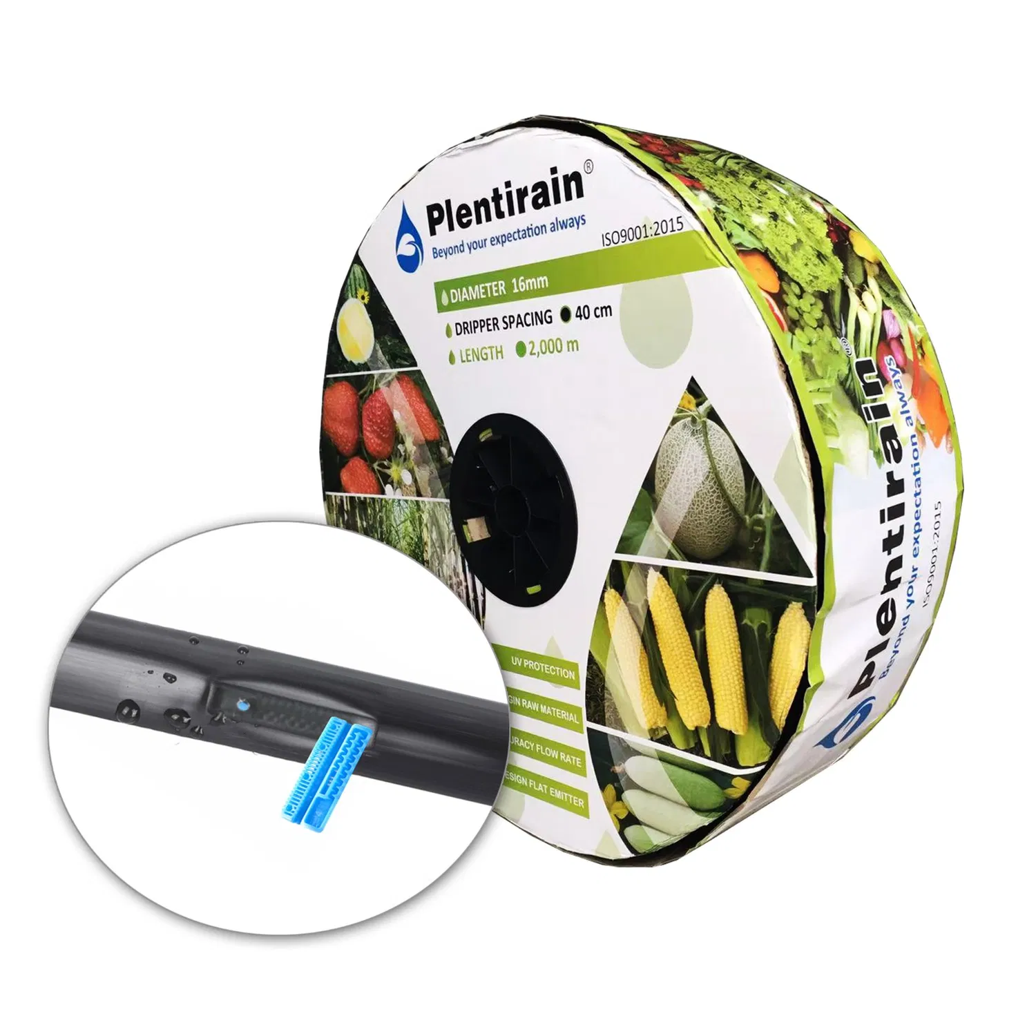 16mm Drip Irrigation Tape Dripline Ligne Goutte a Goutte Linea De Goteo