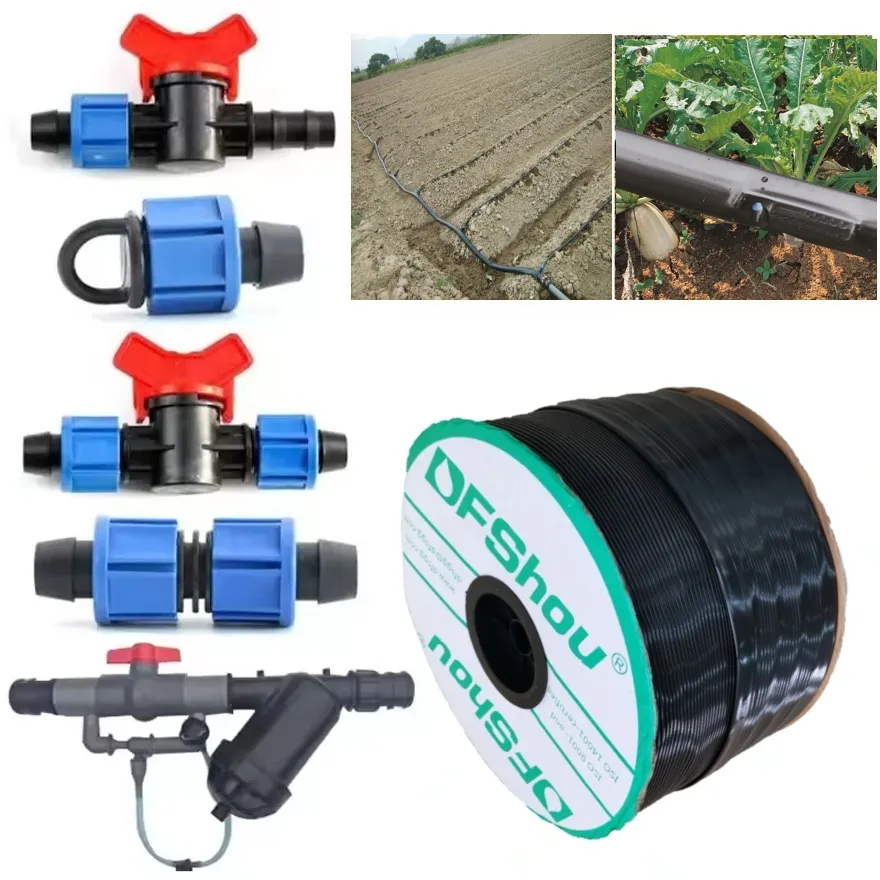 Agricultural Greenhouse Irrigation 16mm Drip Irrigation Tape for Vegetable and Flower Growers