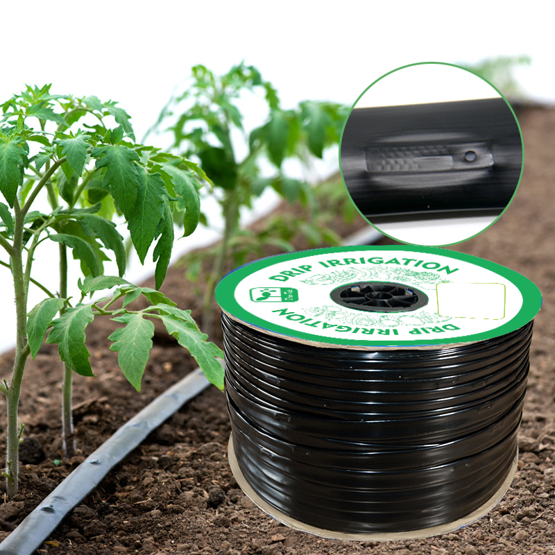 High-Quality Flat PE Plastic Drip Line Manufacture Low Factory Price Guangdong 16mm Drip Irrigation