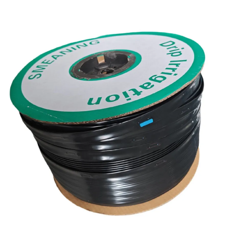 Custom Crack-Resistant Double Hole Irrigation System Water Saving Main Irrigation Drip Tape for Greenhouse Vegetables