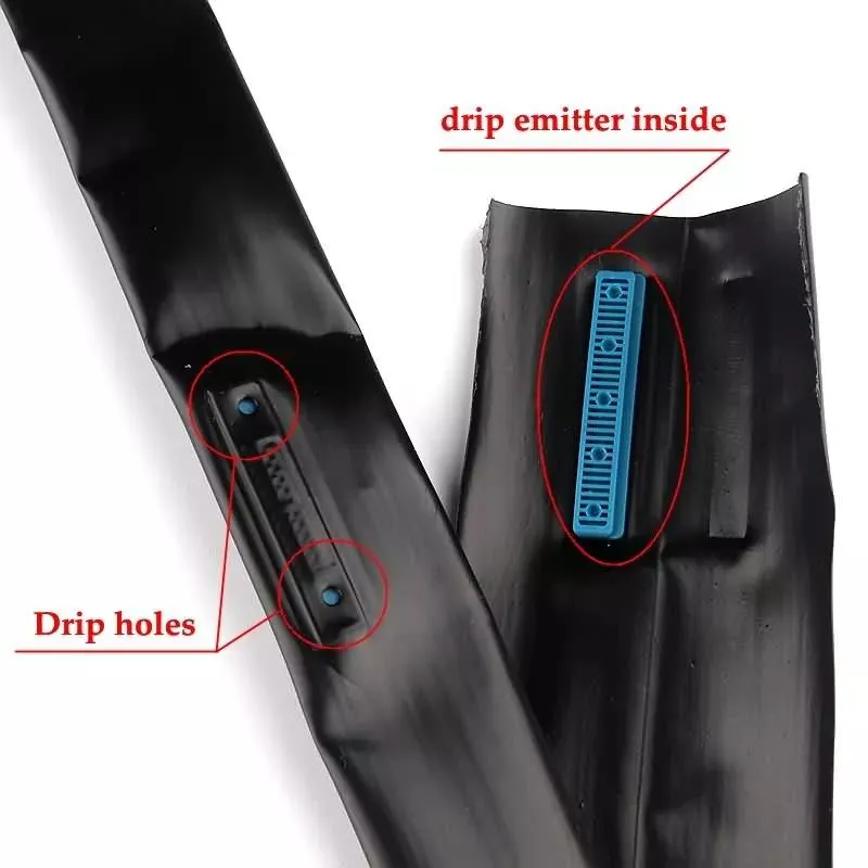 Popular Vegetable Crop Farm 16mm Flat Emitter Drip Tape for Irrigation