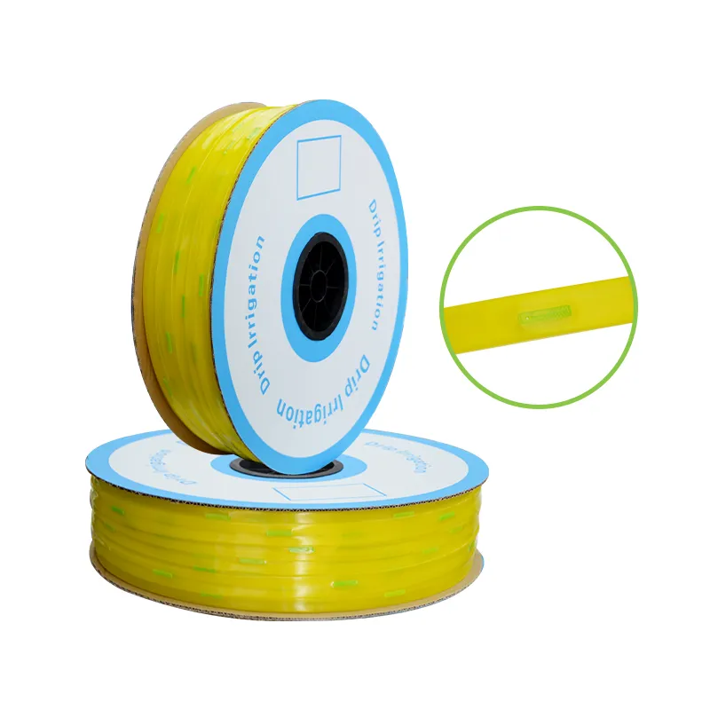 High-Quality Transparent Yellow 16mm Drip Irrigation Tape for Efficient Watering