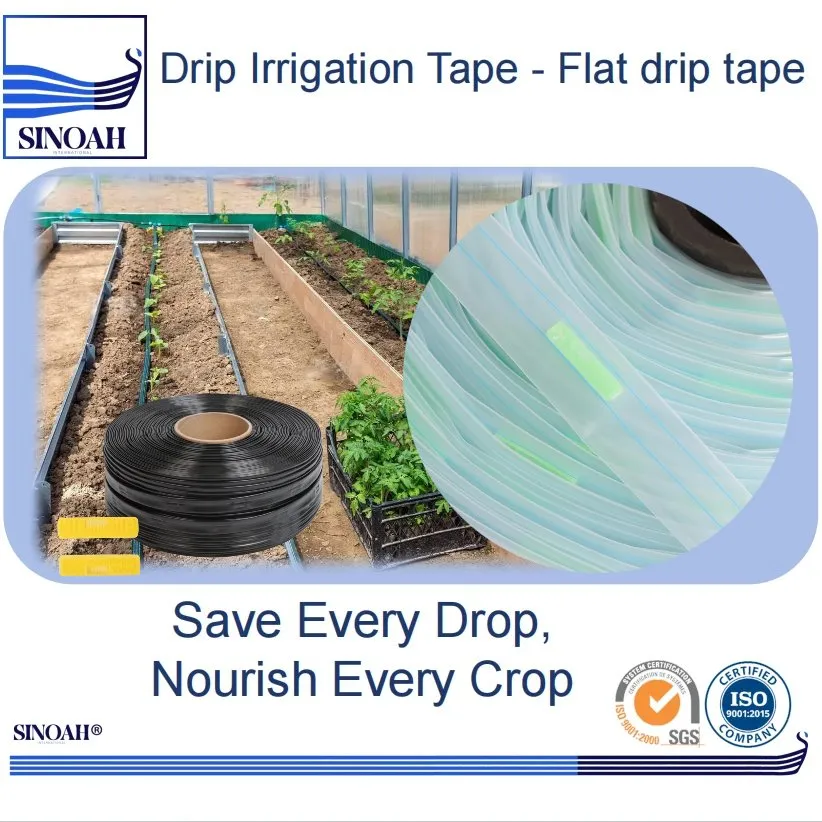 PE Drip Tubing 16mm 1.1lph Drip Line for Vegetable Garden