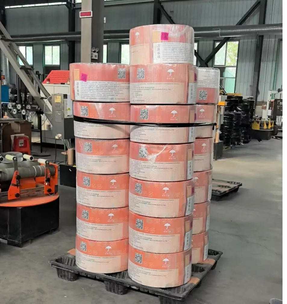 100%PE Agricultural Drip Irrigation Tape with Flat Emitters for Irrigation and Greenhouse Water Saving